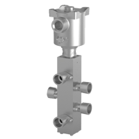 Bifold Pilot Operated Direct-Acting Solenoid Valve, SPR-08 5/2